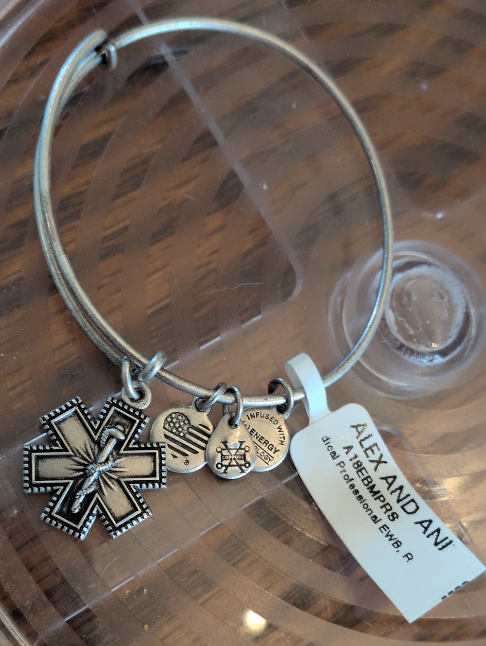 Alex and Ani Medical Professional Star of Life  – Rafaelian Silver (Retired)